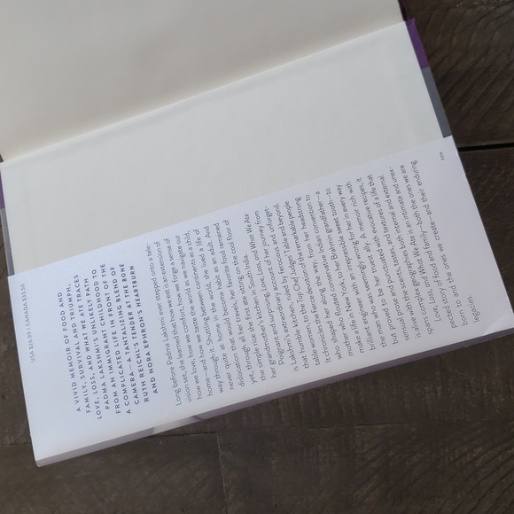 LOVE, LOSS, AND WHAT WE ATE: A MEMOIR by Padma Lakshmi - Picture 2 of 4